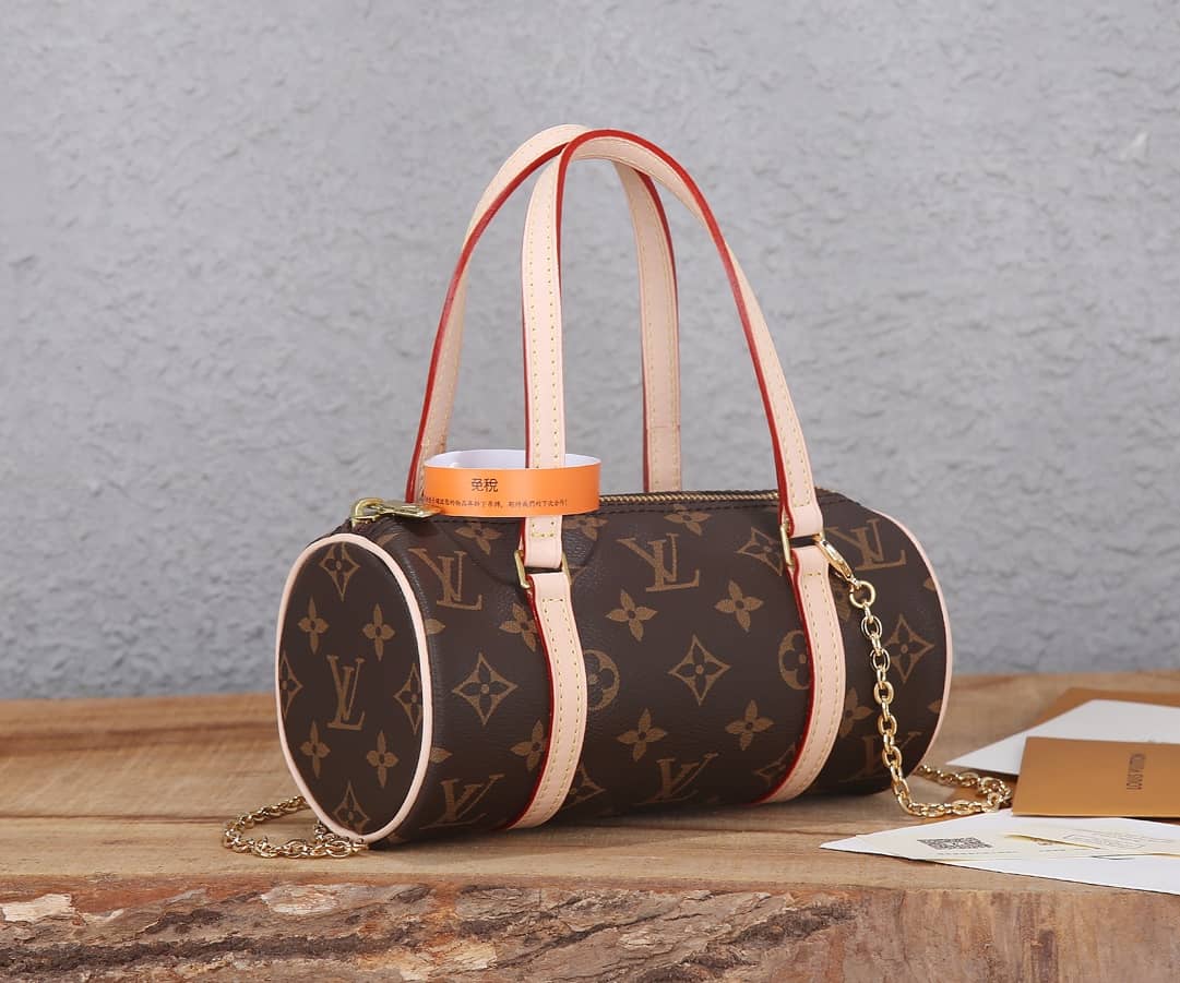 Louis Vuitton Monogram Canvas Vintage Papillon 20 Replica Bag M51384