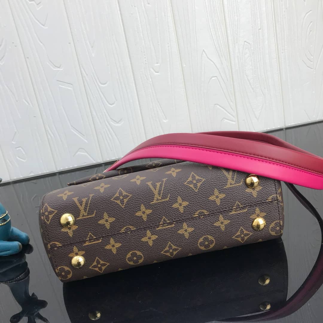 Louis Vuitton Cluny BB Monogram Canvas Shoulder Bag Replica Pink M42738
