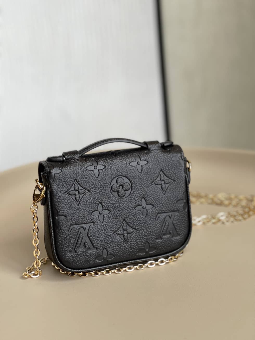 Louis Vuitton Micro Métis Monogram Empreinte Leather 2WAY Chain M81389 Replica Crossbody Bag