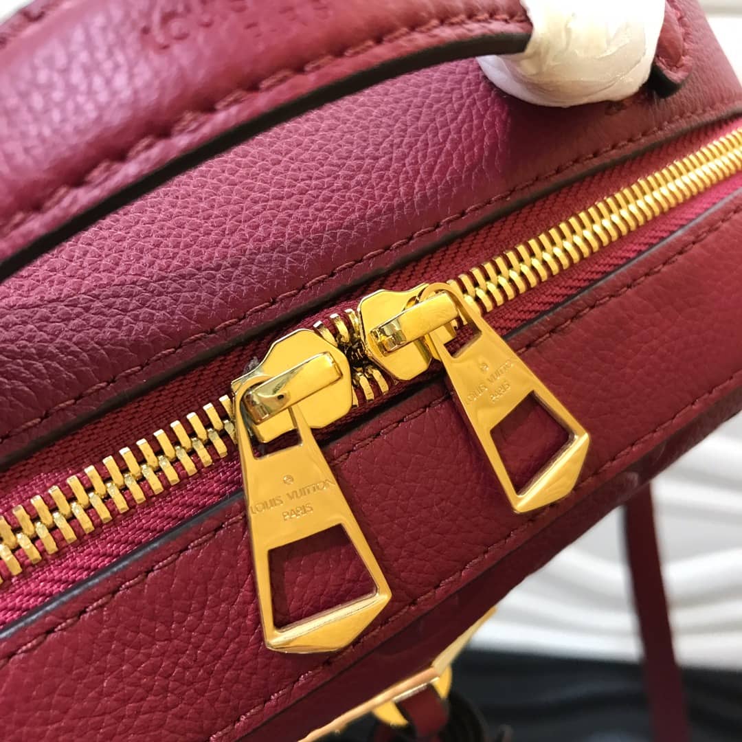 Louis Vuitton Monogram Empreinte Saintonge Replica Bag Rose M44606