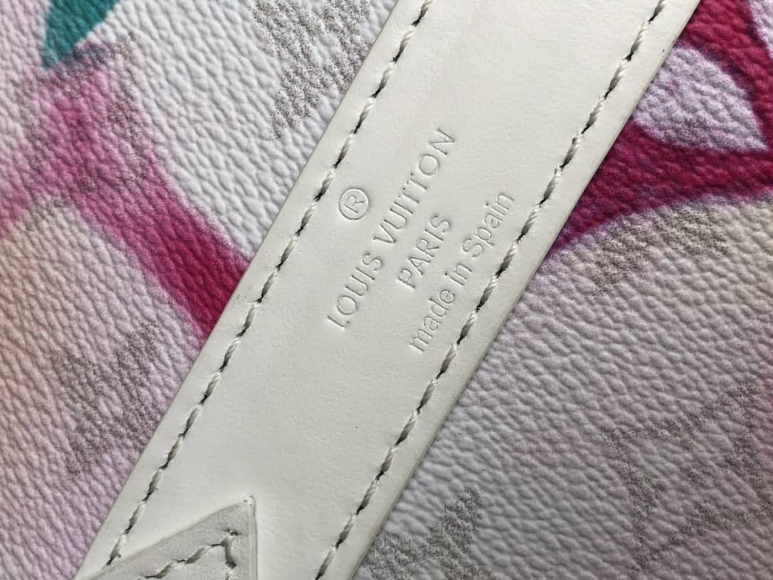 Louis Vuitton Weekend GM Watercolor Monogram Tote Replica Blue M45754