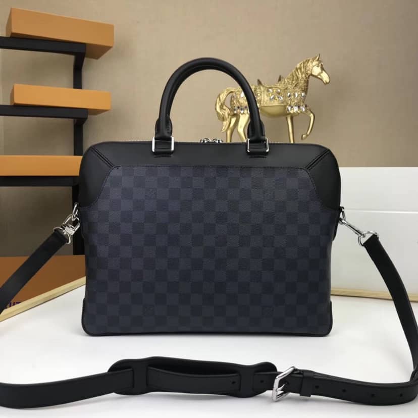 Louis Vuitton Damier Cobalt Oliver Briefcase Bag Replica N51199
