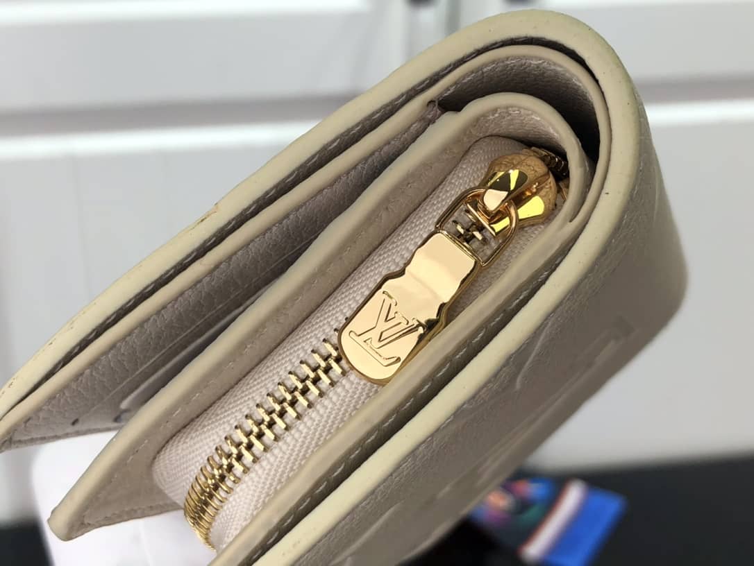 Louis Vuitton Monogram Empreinte Portefeiulle Clear Replica Wallet M80754
