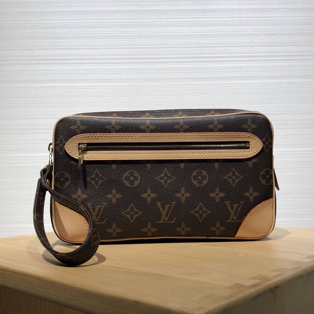Louis Vuitton Monogram Marly Dragonne Replica Clutch M51825
