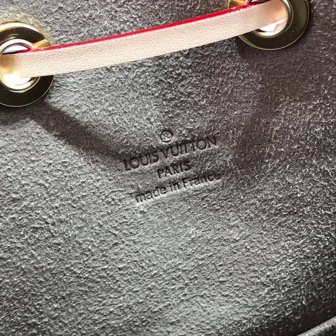 Louis Vuitton Monogram Multicolor Petit Noe Replica Shoulder Bag Black M42229