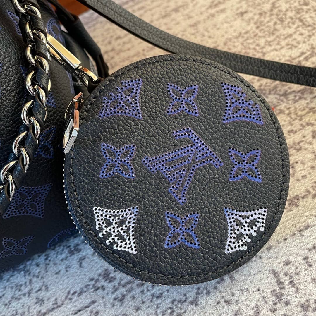 Louis Vuitton Bella Mahina Blue M59552 Replica Bucket Bag