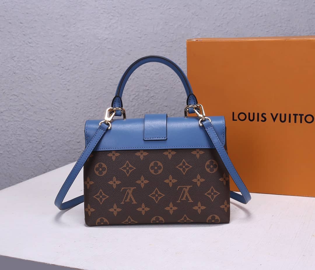 Louis Vuitton Locky BB 2way Replica Shoulder Bag Blue M44141