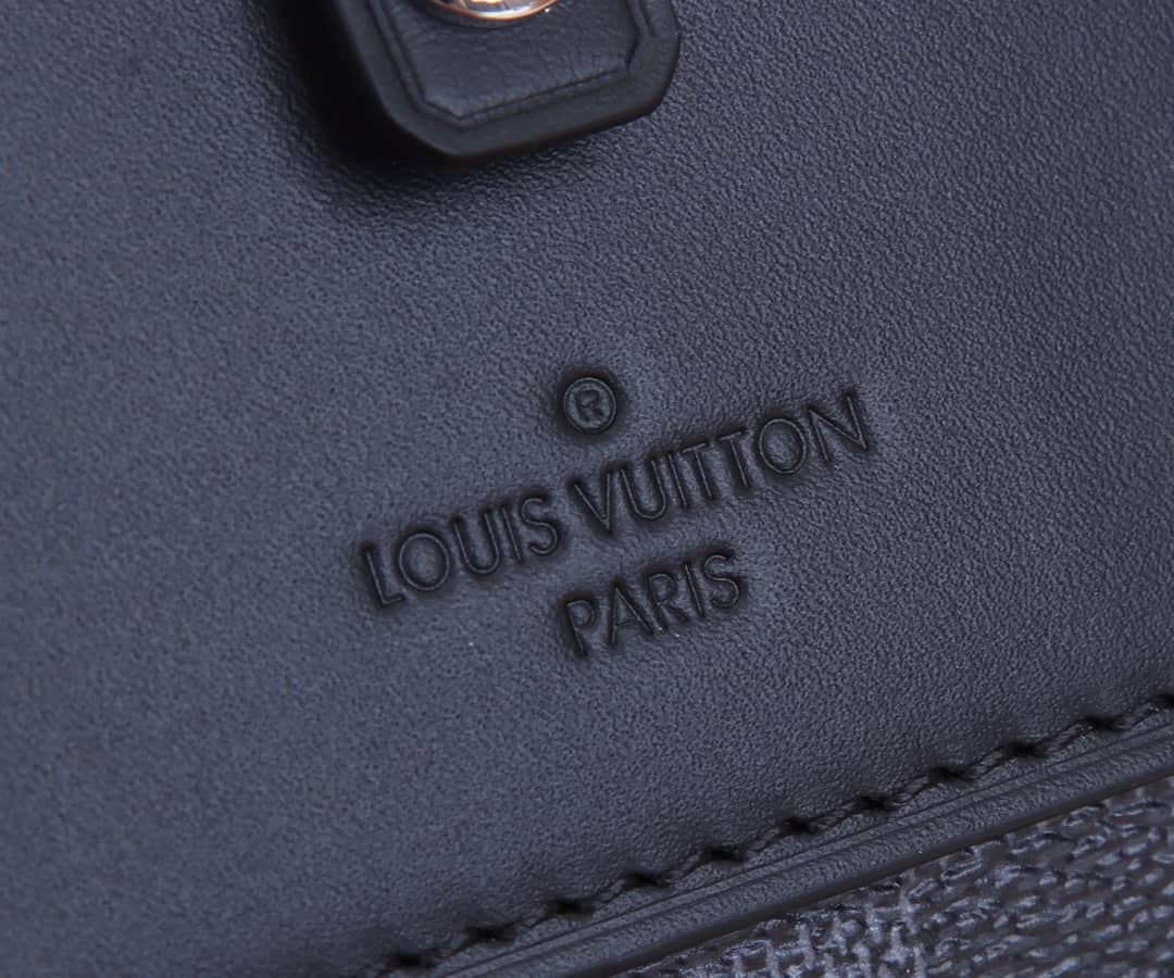 Louis Vuitton Alpha Damier Graphite Giant Messenger Bag Replica Blue N40408