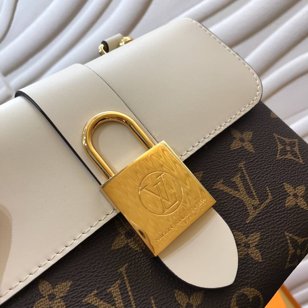 Louis Vuitton Locky BB Replica Crossbody Bag White M44321