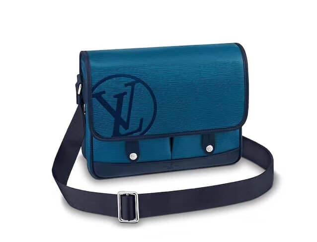 Louis Vuitton Epi Downtown PM Messenger Bag Replica Blue M53492