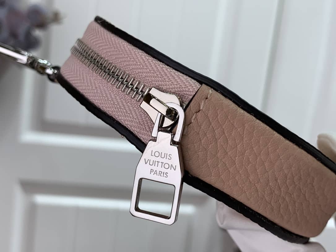 Louis Vuitton Bella Mahina Magnolia Leather Replica Bag M57068 Pink