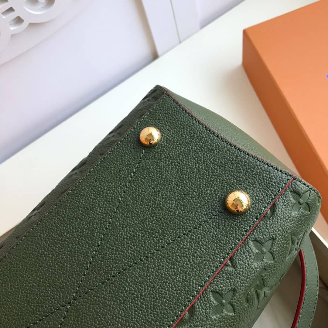 Louis Vuitton Monogram Montaigne MM Shoulder Bag Replica Green M41048