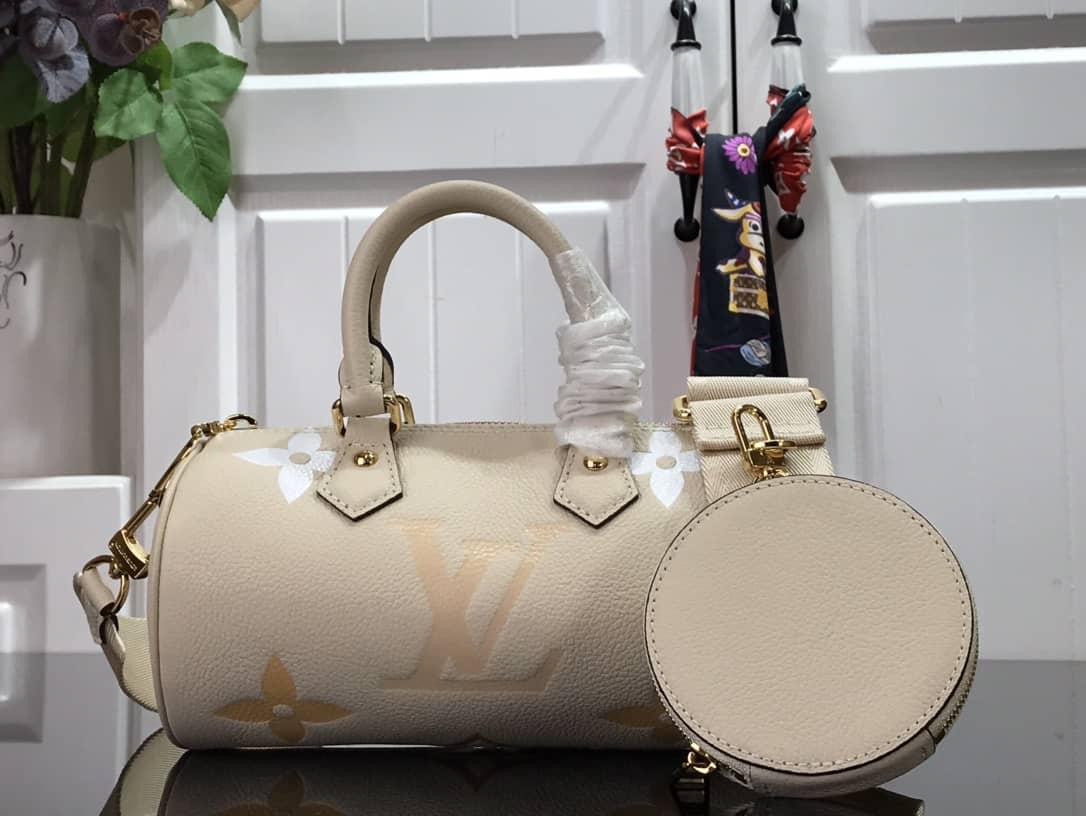 Louis Vuitton Papillon BB Monogram Empreinte Leather Replica Bag M45708