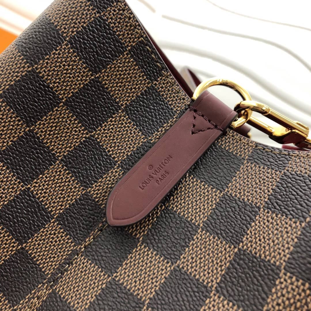 Louis Vuitton Neonoe Replica Bucket Bag Brown Purple M44020