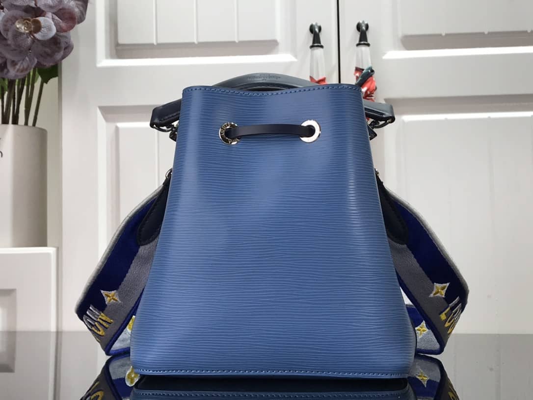 Louis Vuitton Neonoe BB Replica Bucket Bag Blue M57693