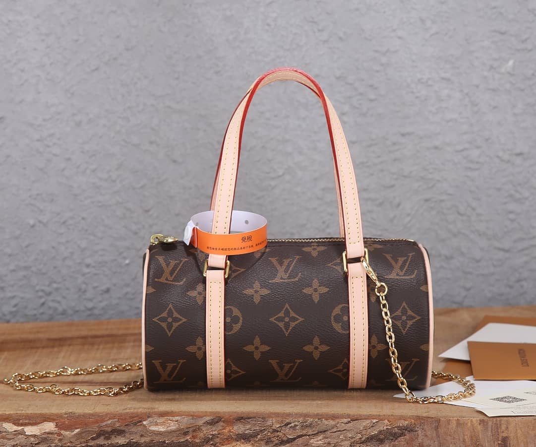 Louis Vuitton Monogram Canvas Vintage Papillon 20 Replica Bag M51384