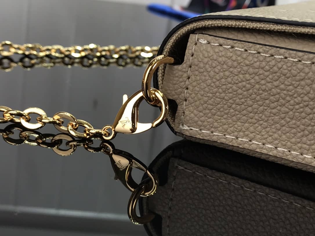 Louis Vuitton Bicolor Monogram Empreinte Replica Pochette Felice Gray M69977