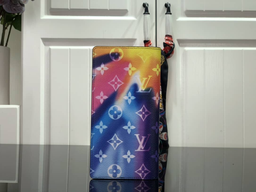 Louis Vuitton Sunset Monogram Multicolor Voyage Replica Pochette Blue M45941