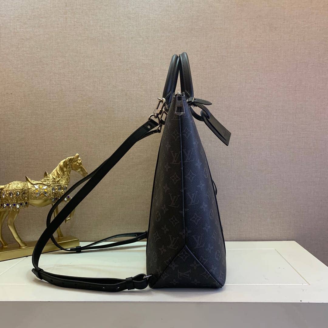 Louis Vuitton Mens Monogram Eclipse Canvas Tote Backpack Replica M45221