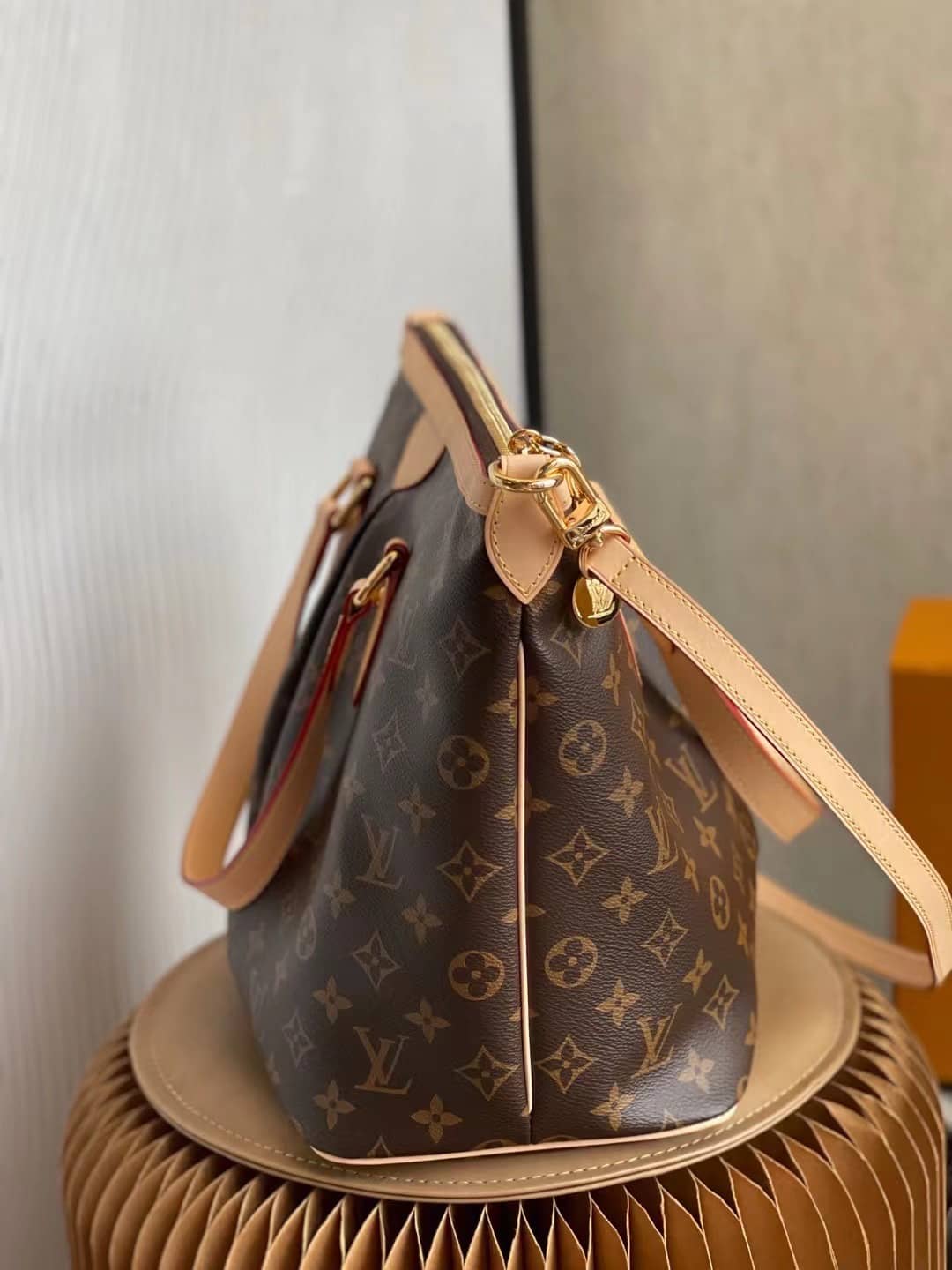 Louis Vuitton Palermo PM Canvas Brown M40145 Replica Shoulder Bag