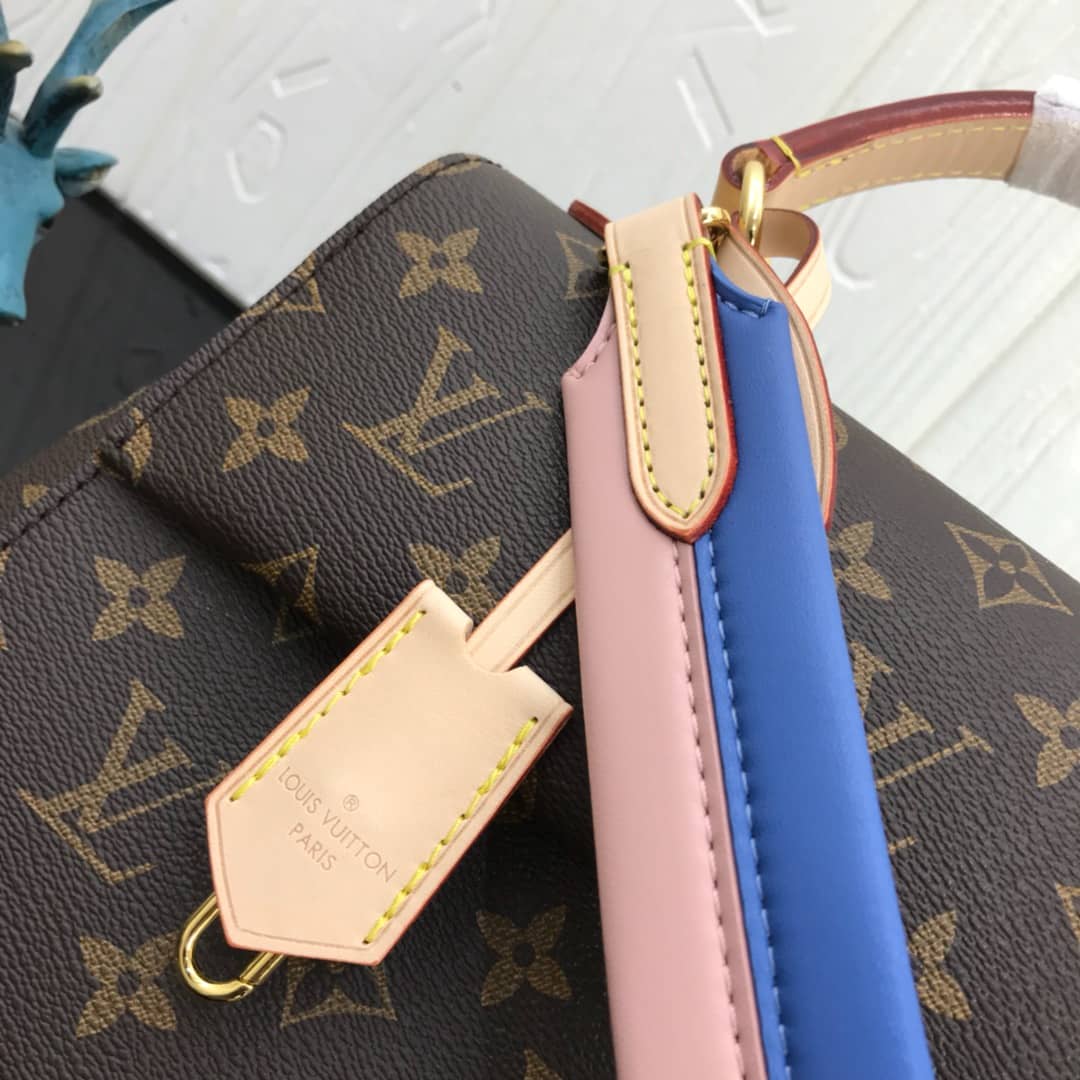Louis Vuitton Cluny Bb Monogram Canvas Shoulder Bag Replica Blue M42738