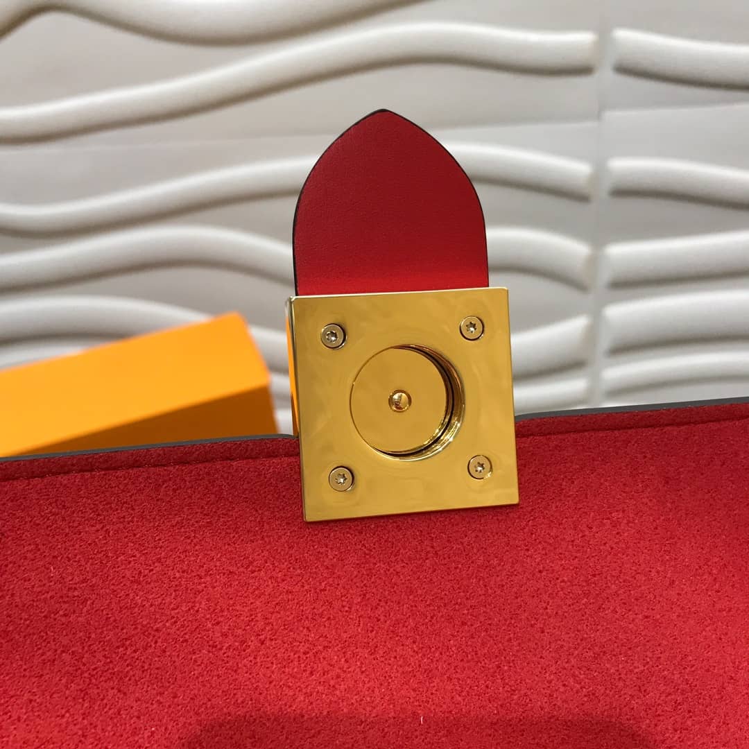 Louis Vuitton Locky BB Replica Shoulder Handbag Red M44080