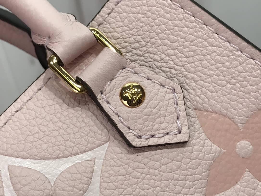 Louis Vuitton Monogram Petit Sac Plat Bag Replica Pink M80449
