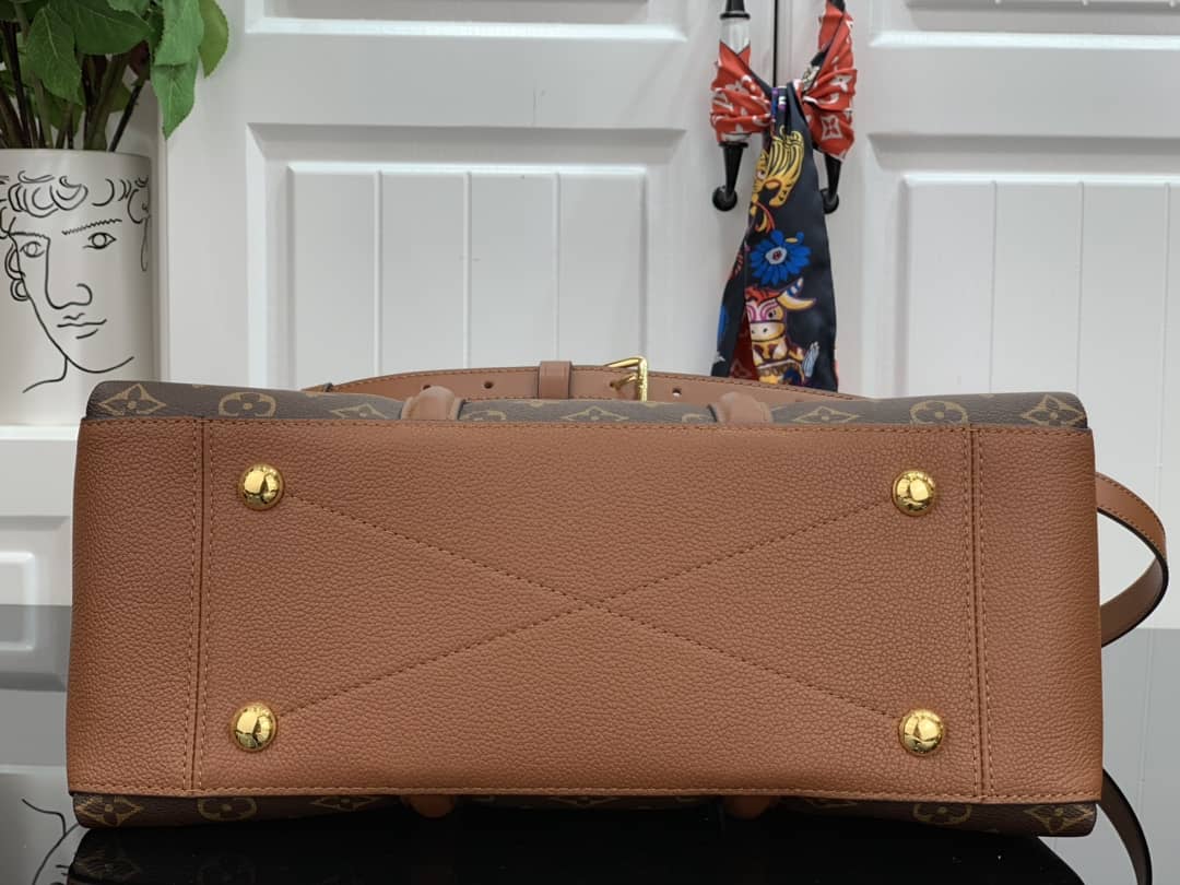 Louis Vuitton Monogram Canvas Soufflot MM Replica Bag M44817