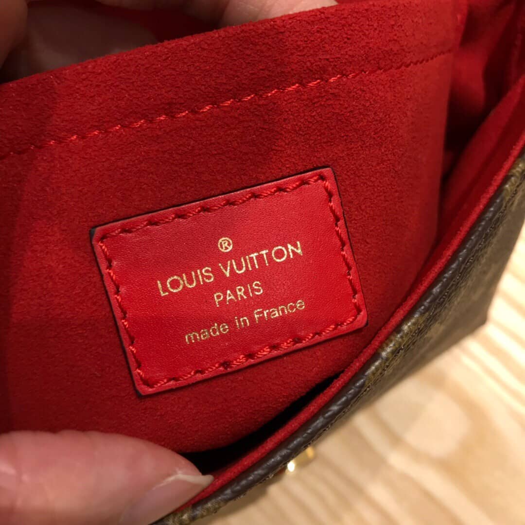 Louis Vuitton Monogram Canvas Locky BB Bag Replica Red M44321