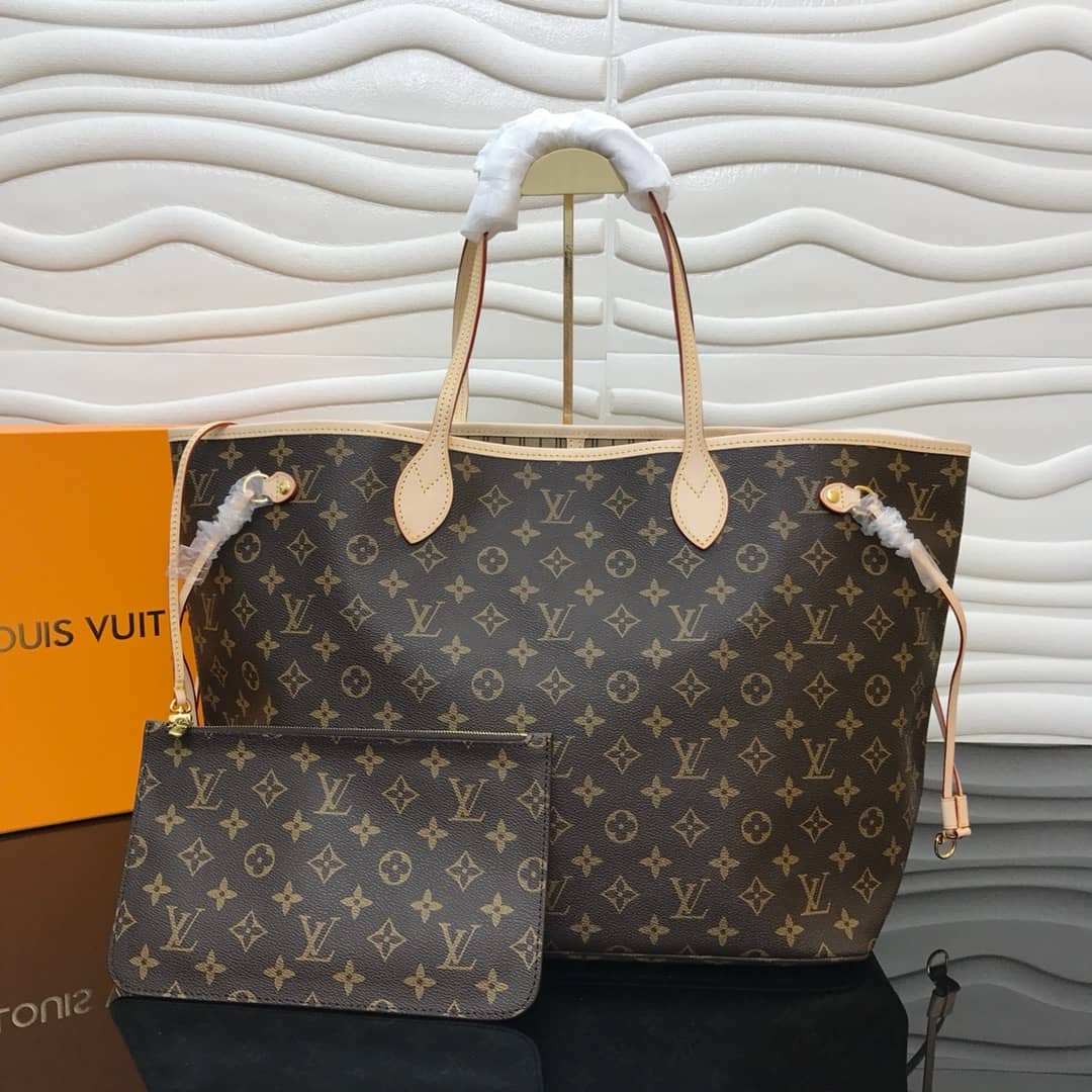 Louis Vuitton Neverfull Dupe Monogram GM Shoulder Bag M40990