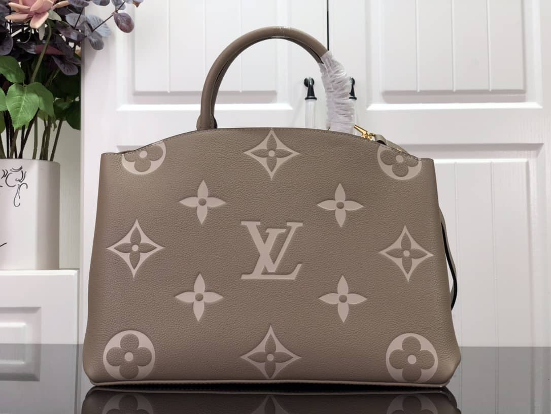 Louis Vuitton Grand Palais Monogram Empreinte Bag Replica Gray M45811