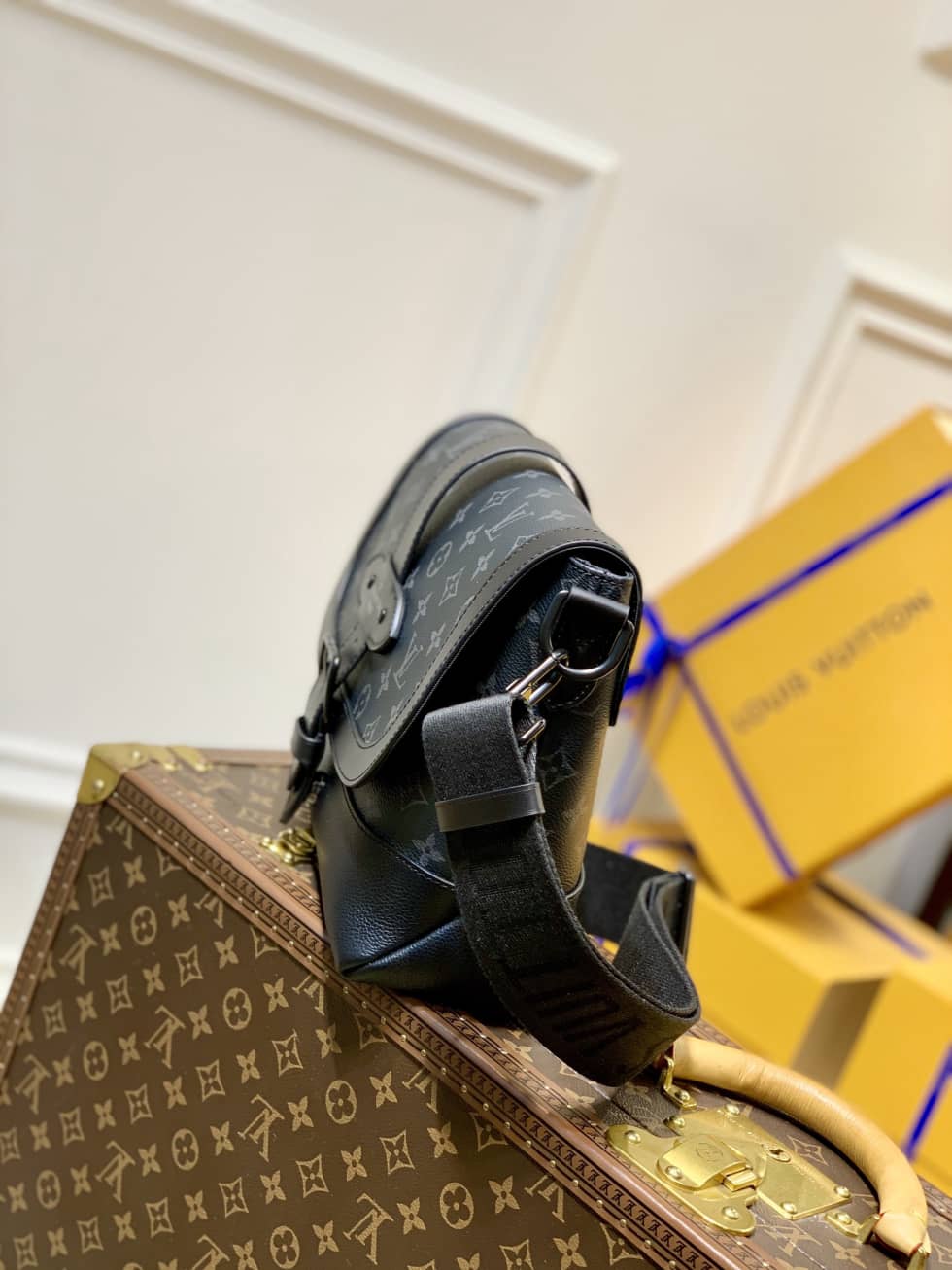 Louis Vuitton Saumur Black M45911 Replica Messenger Bag