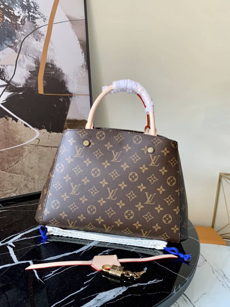 Louis Vuitton Montaigne MM Monogram Canvas Bag Replica M41056