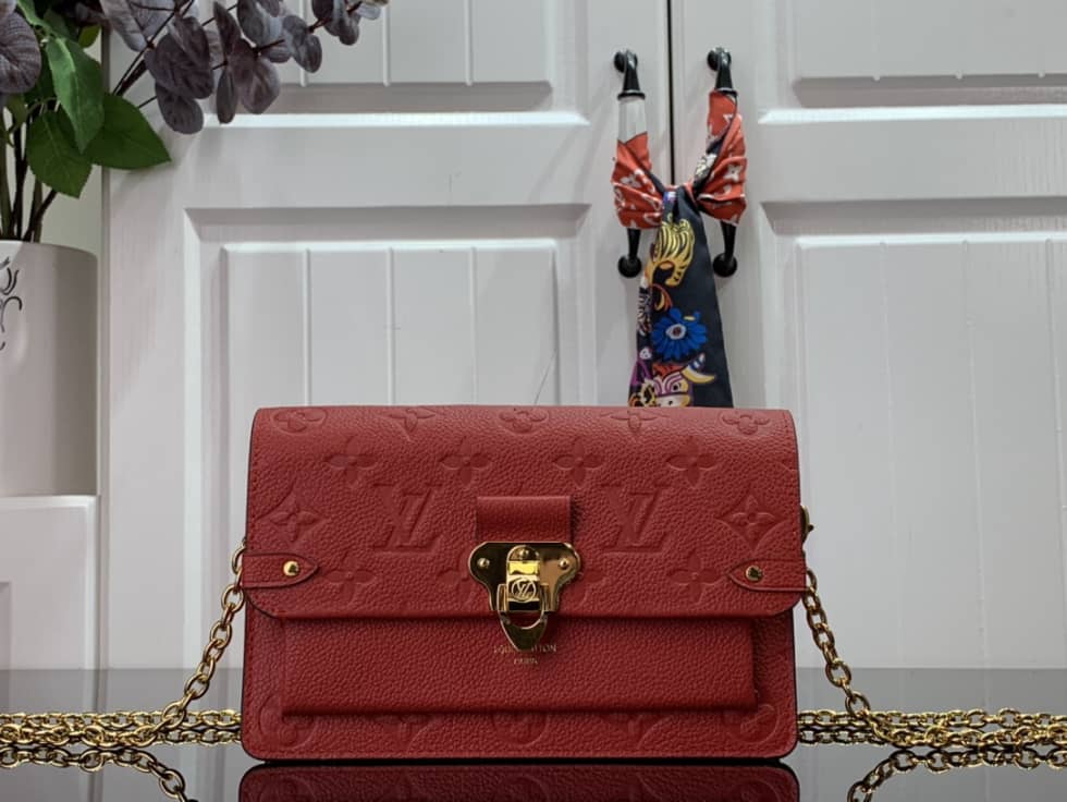 Louis Vuitton Vavin PM Monogram Empreinte Red M44151 Replica Shoulder Bag
