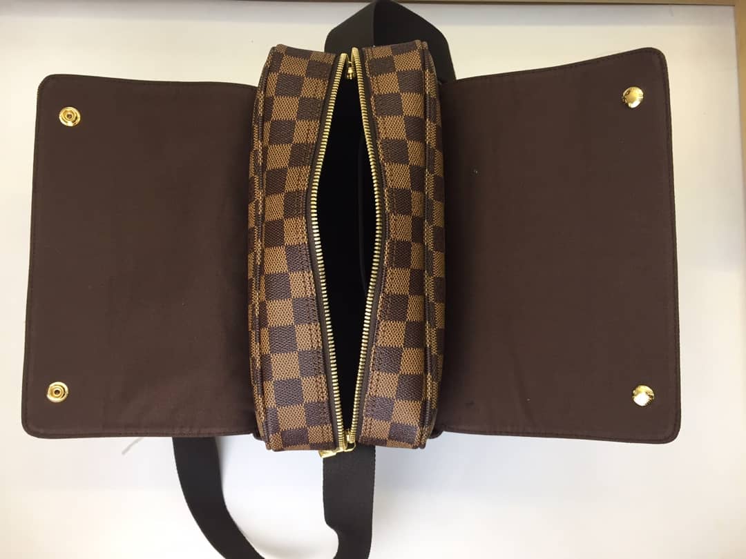 Louis Vuitton Naviglio Leather Shoulder Bag Replica N45255