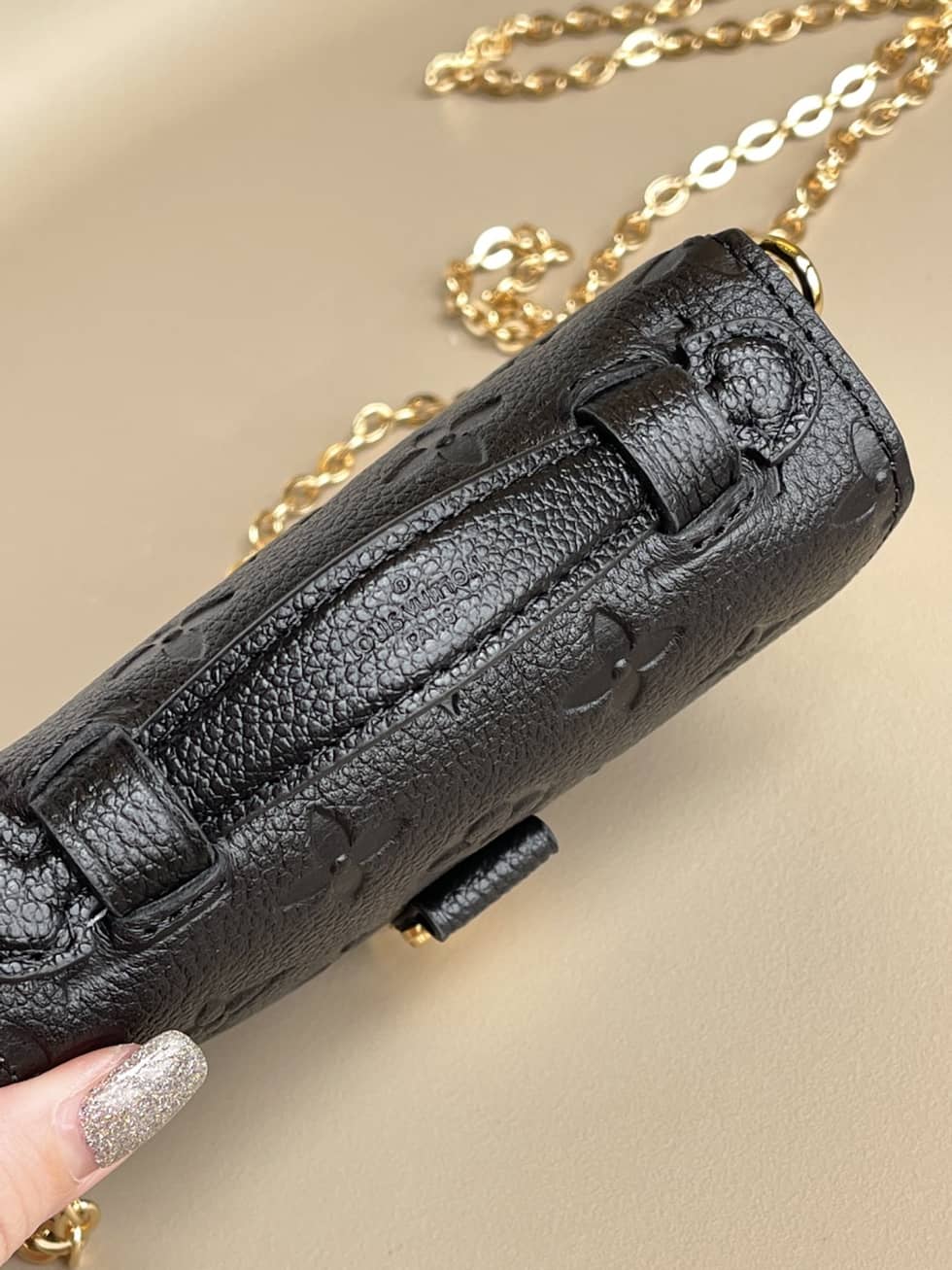 Louis Vuitton Micro Métis Monogram Empreinte Leather 2WAY Chain M81389 Replica Crossbody Bag