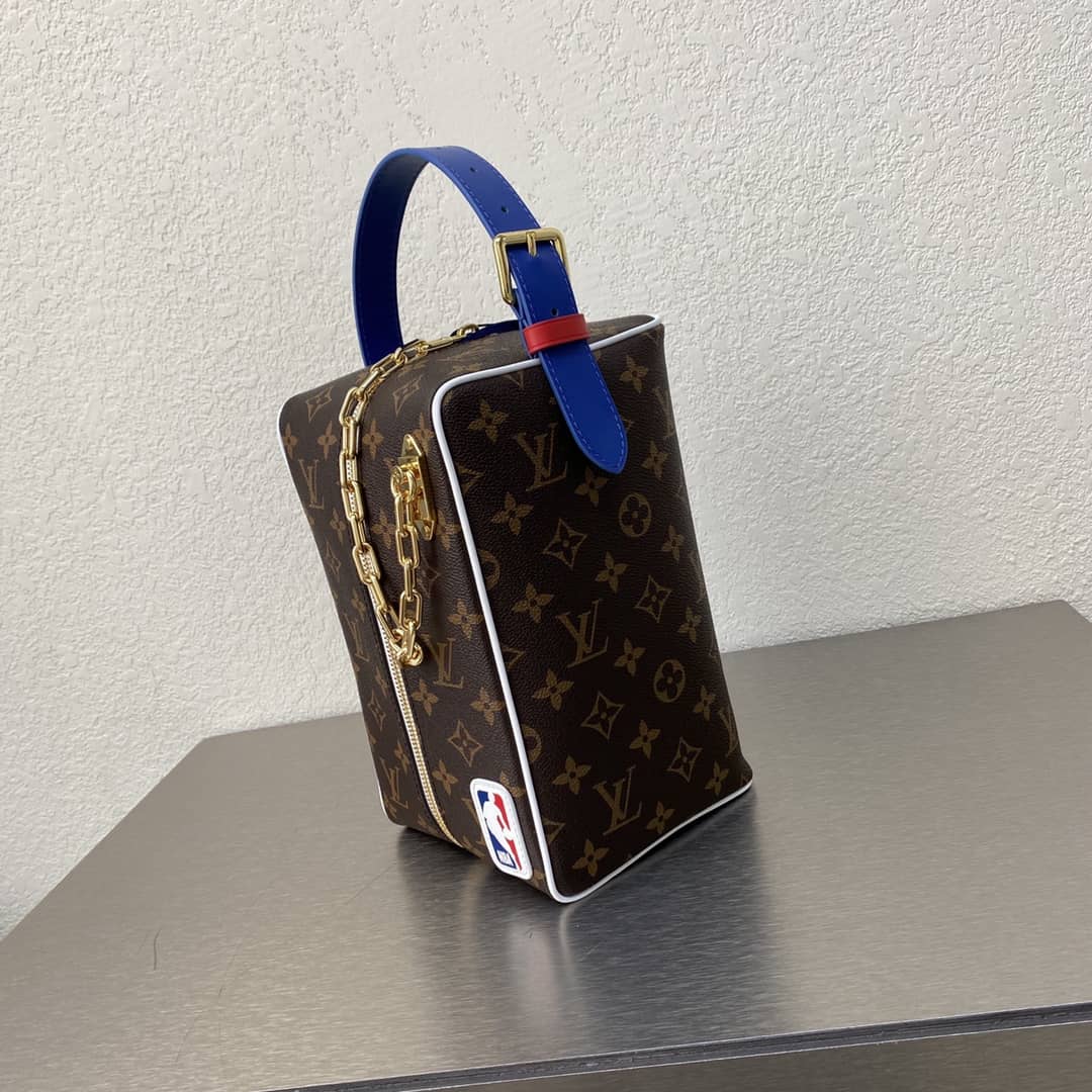 Louis Vuitton NBA Monogram Cloakroom Dopp Kit Replica Bag M45588