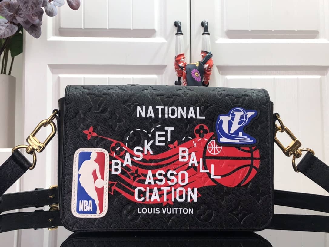Louis Vuitton NBA Studio Messenger Basketball Bag Replica M58498