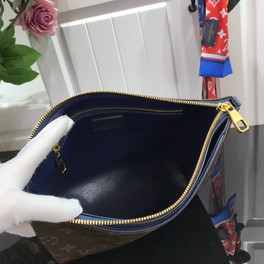 Louis Vuitton Pallas Beauty Case Monogram Canvas Replica Blue M64123