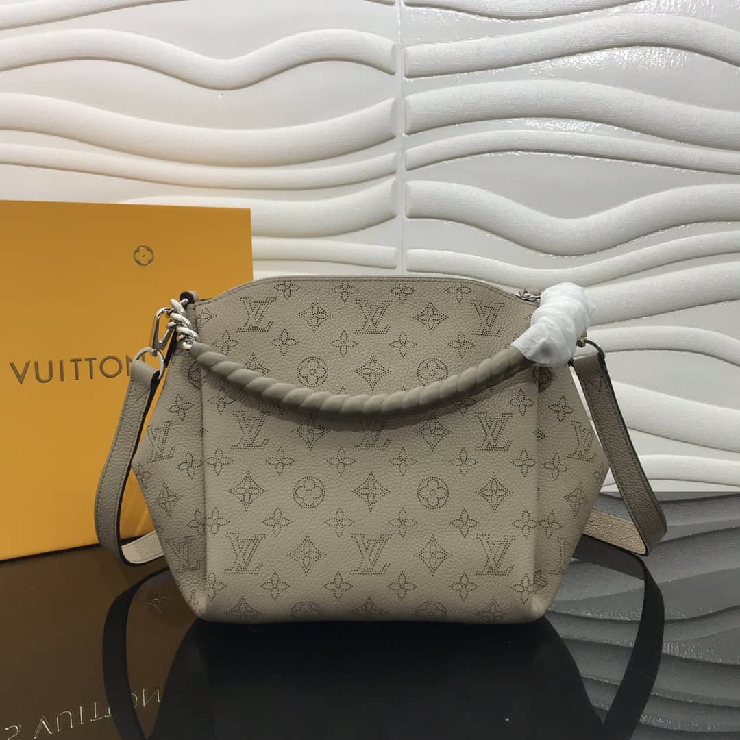 Louis Vuitton Babylone Chain BB 2way Replica Shoulder Bag Gray M51223