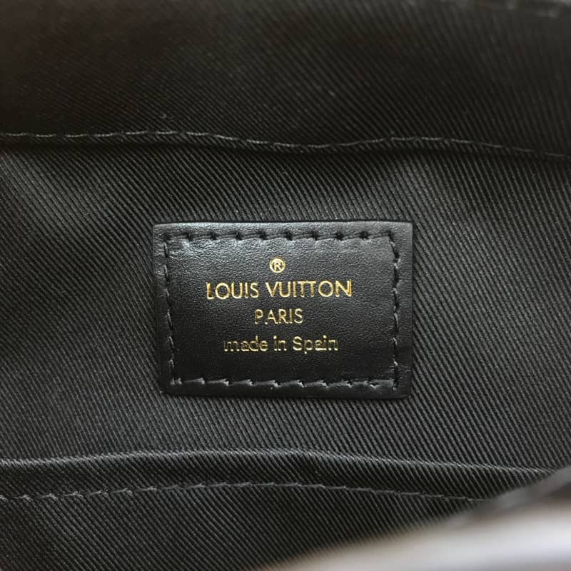 Louis Vuitton Saintonge Monogram Canvas Replica Shoulder Bag Black M43557