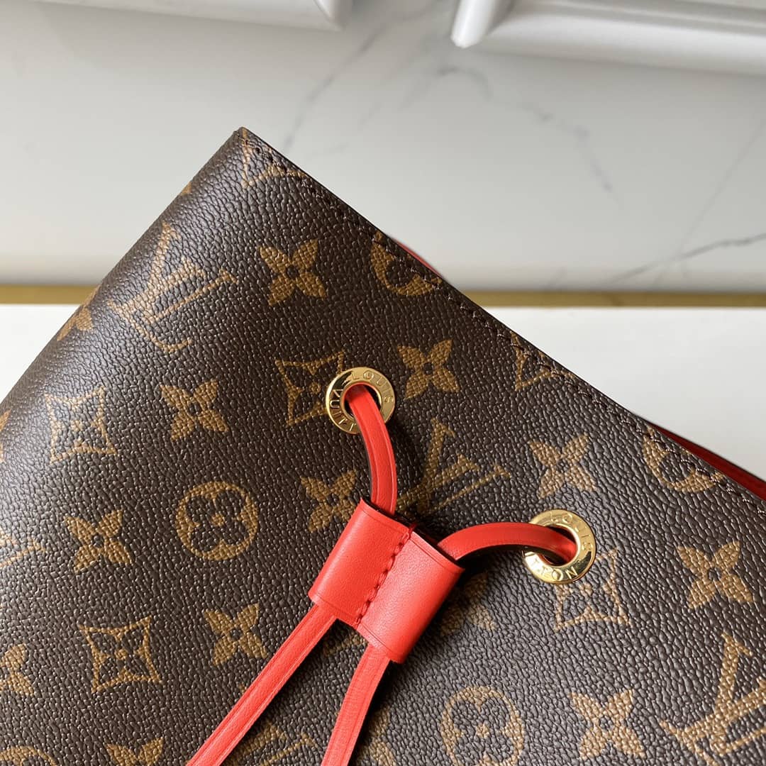 Louis Vuitton Neo Noe Replica Bucket Bag Brown M44021