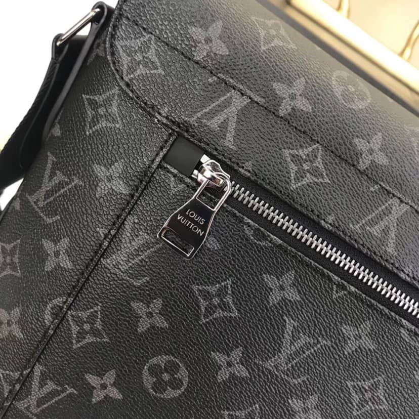 Louis Vuitton Monogram Eclipse Messenger MM Shoulder Bag Replica M40539