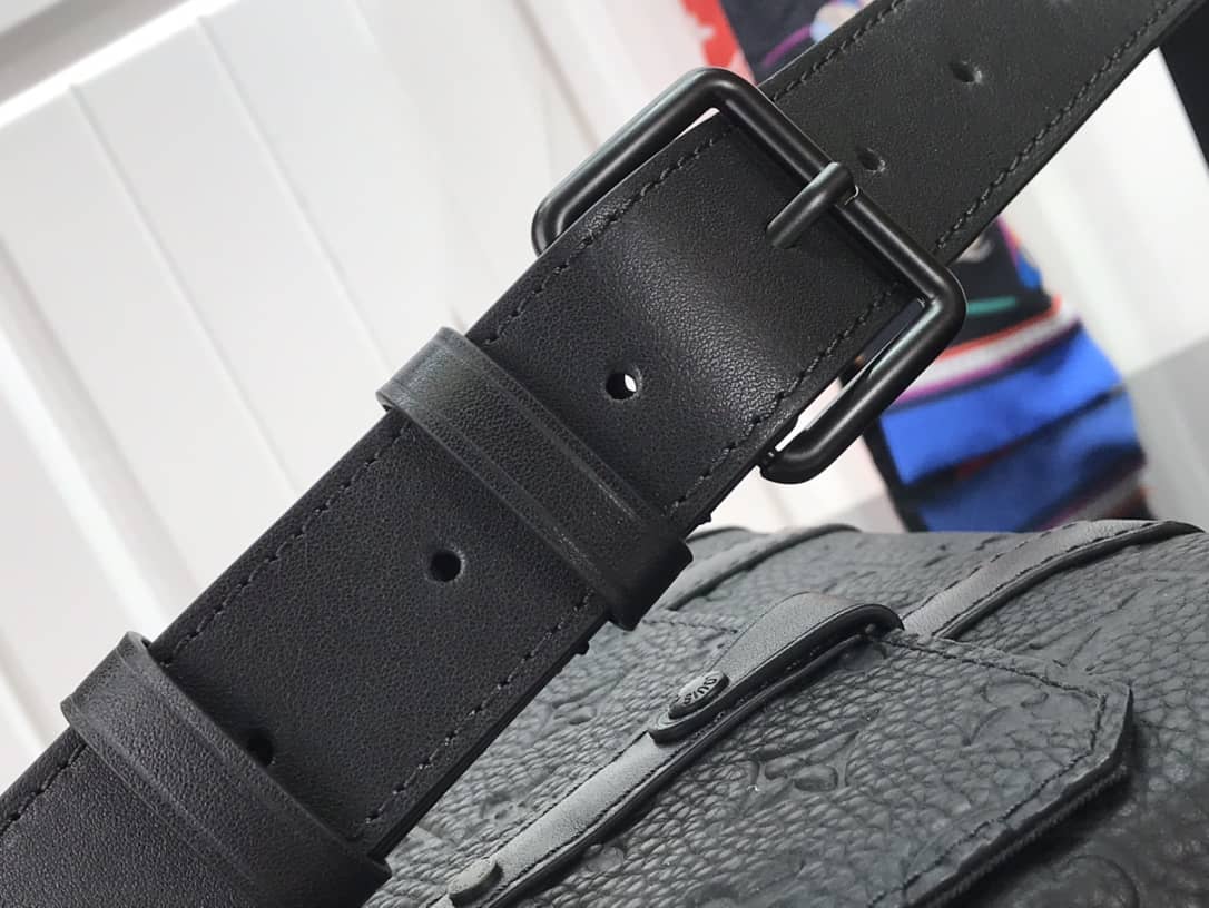 Louis Vuitton Taurillon Monogram Leather Trunk Messenger Bag Replica M57726