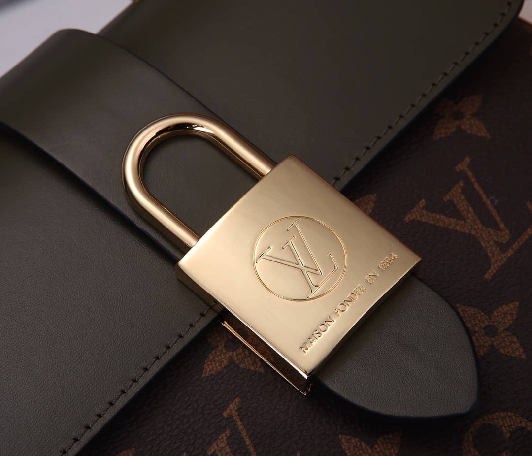 Louis Vuitton Locky BB 2way Replica Shoulder Bag Green M44141
