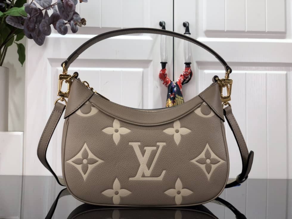 Louis Vuitton Bagatelle BB Monogram Empreinte Brown White M46091 Replica Hobo