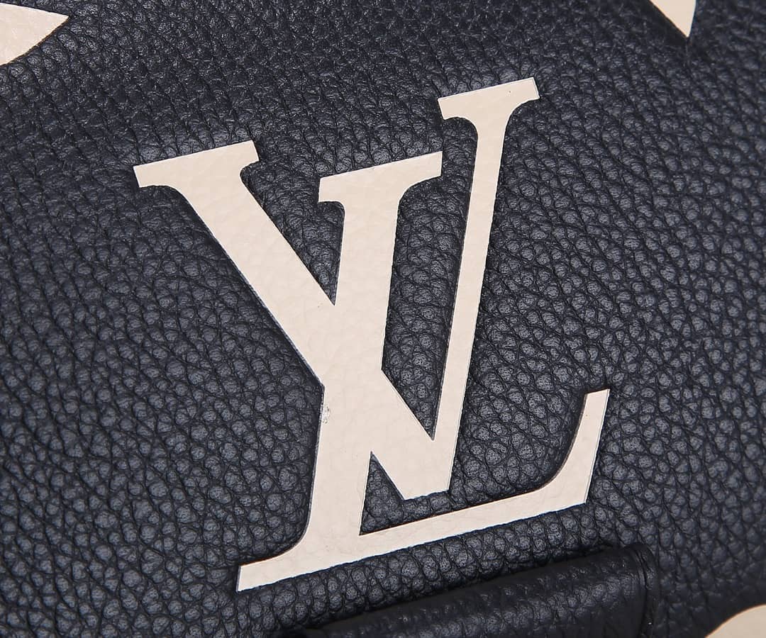 Louis Vuitton Favorite Shoulder Monogram Empreinte Replica Leather Bag Black M45836