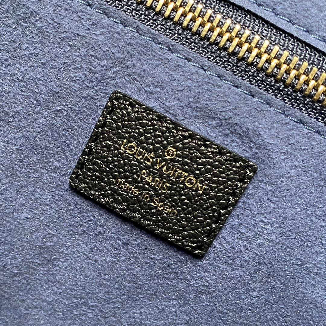 Louis Vuitton Neverfull Dupe MM Monogram Empreinte Leather Bag M45685