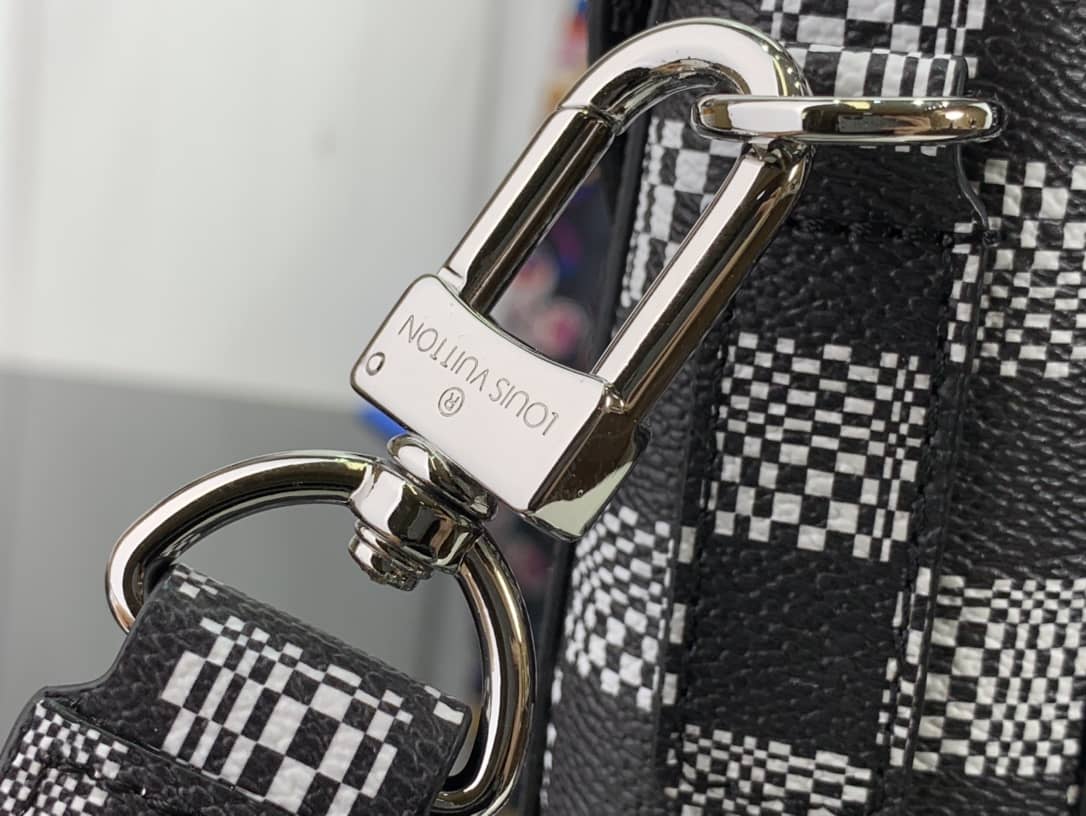 Louis Vuitton Damier Distorted Flap Soft Trunk 2Way Replica N50032