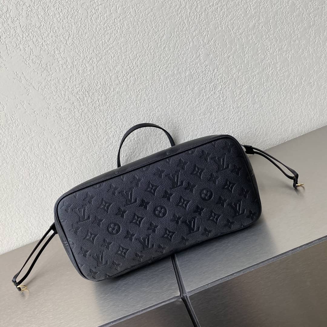 Louis Vuitton Neverfull Dupe MM Monogram Empreinte Leather Bag M45685